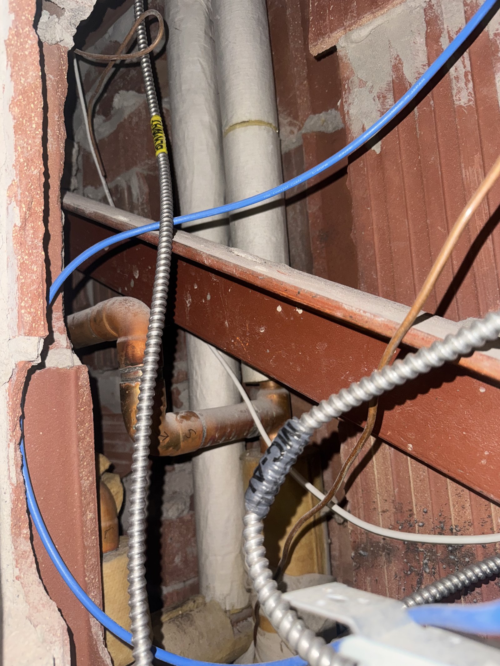 Plumbing install