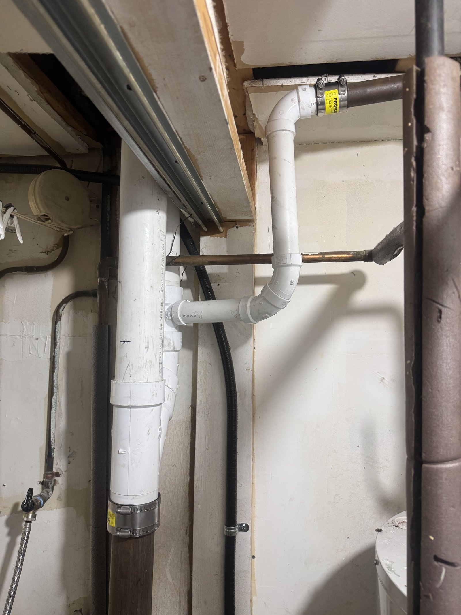 Plumbing install