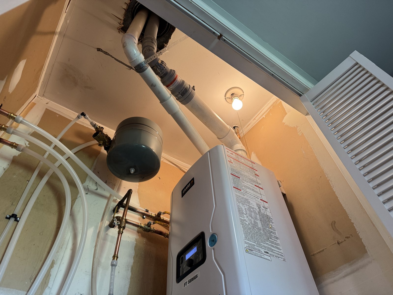 Plumbing install